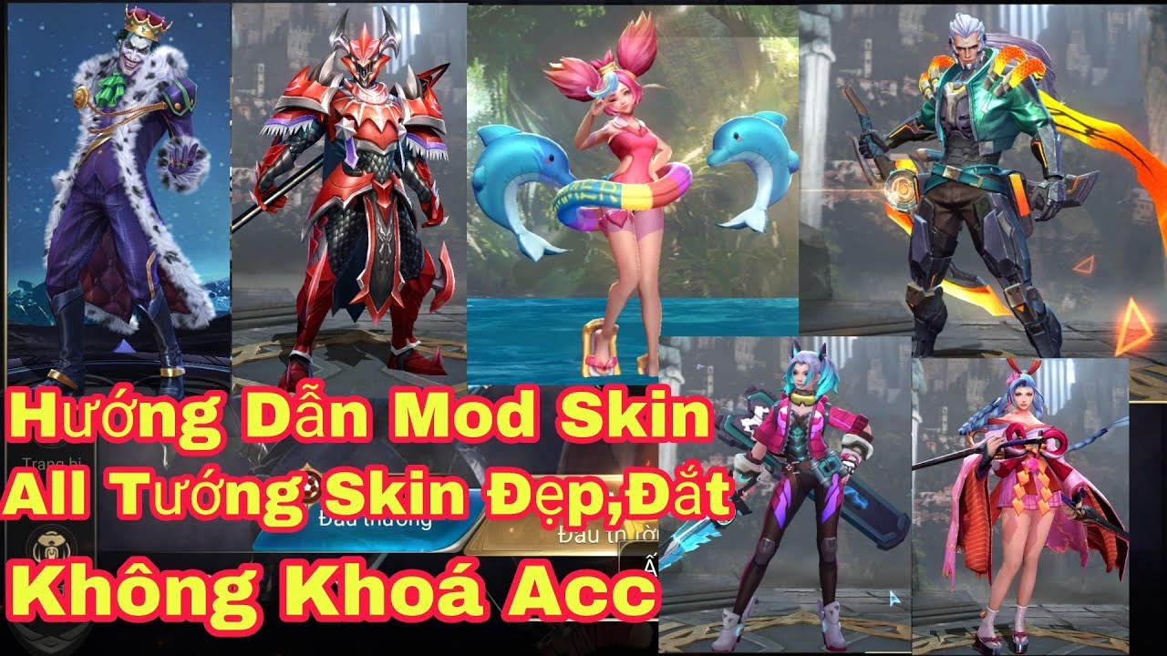 Mod Skin Liên Quân – Tải ứng dụng mod skin liên quân mobile mới nhất 2024